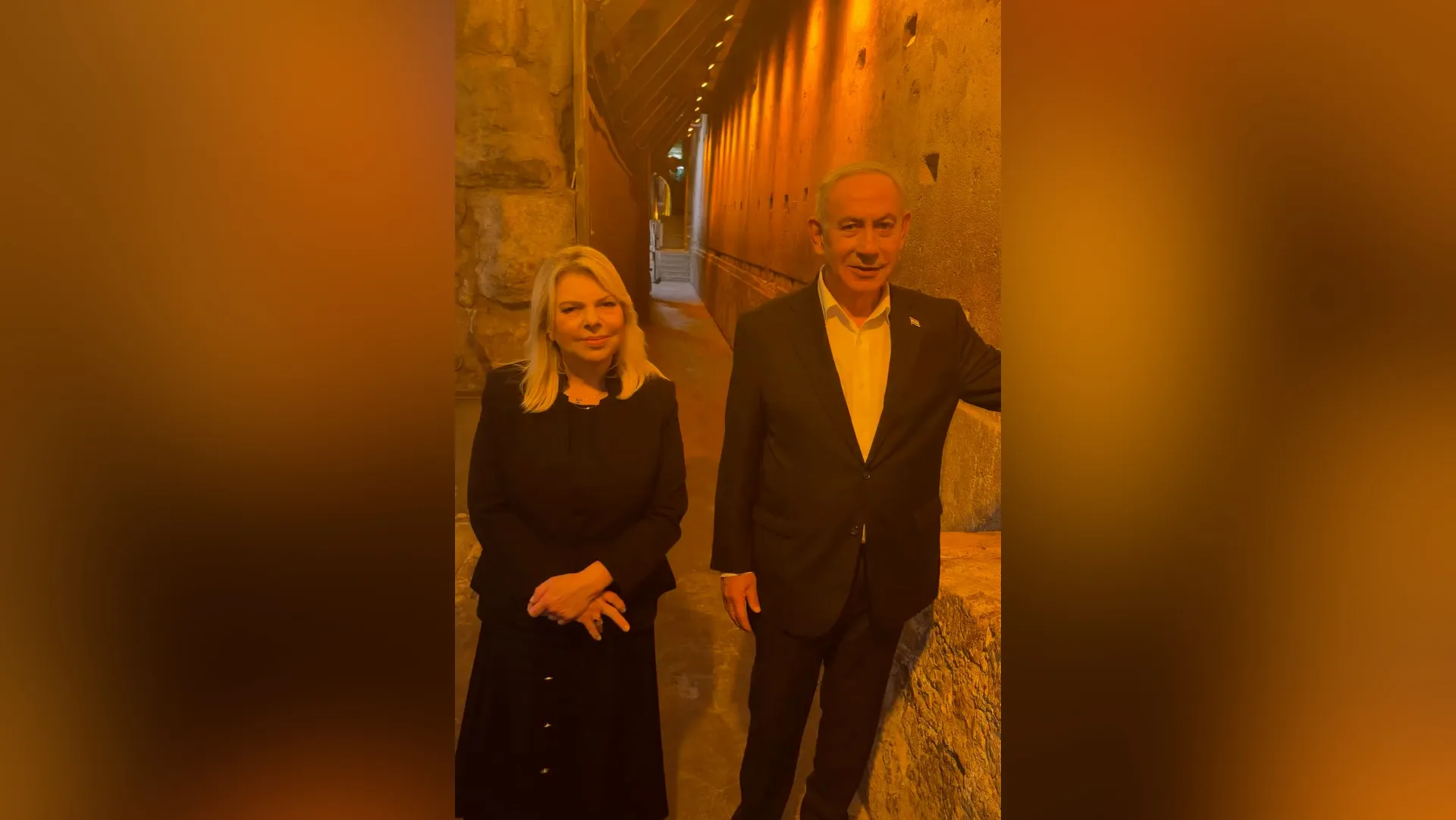 Netanjahu besichtigt Tunnel unter dem Al-Aqsa-Moschee-Komplex