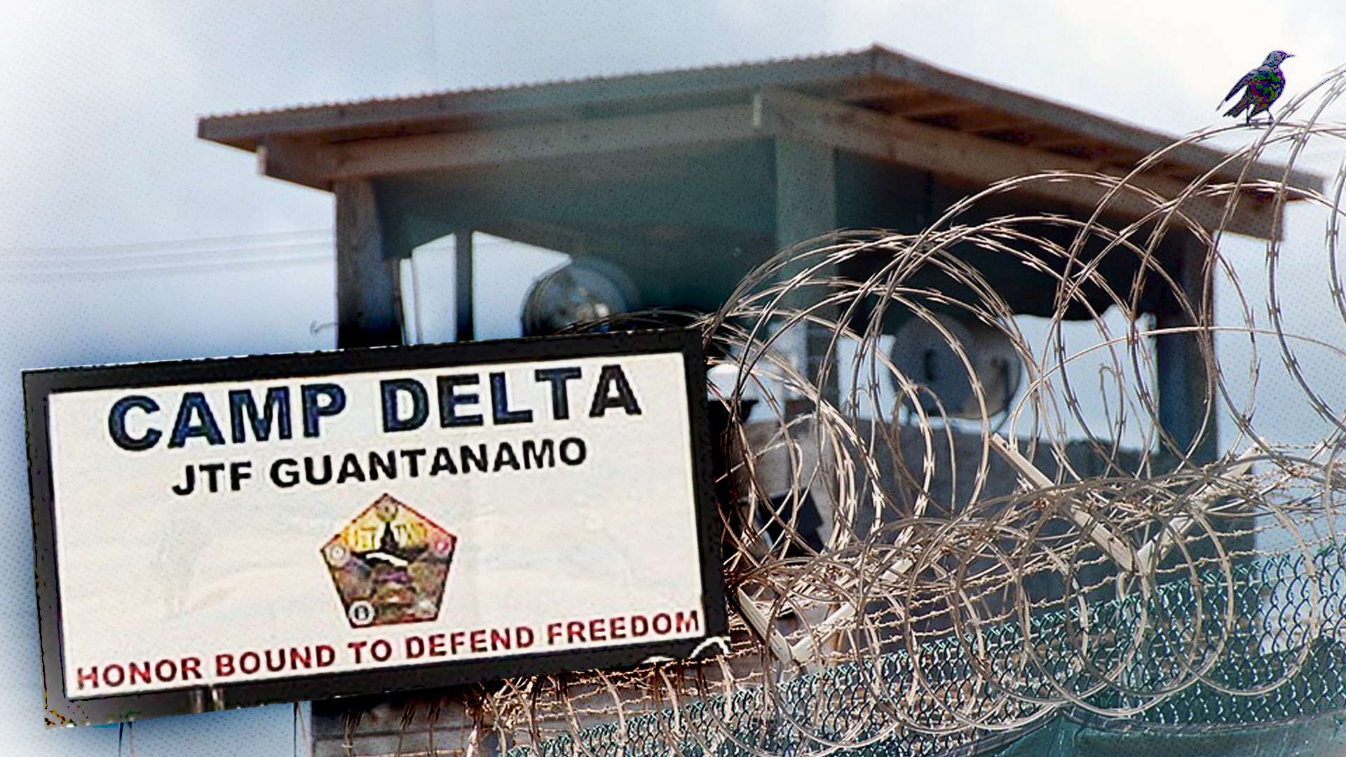 Ein somalischer Mann ohne nennenswerten Vorstrafenregister verbringt den 11. September in Haft in Guantanamo Bay